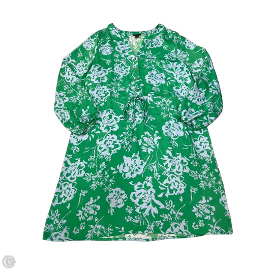 Dress Casual Short By Ann Taylor In Green, Size: L