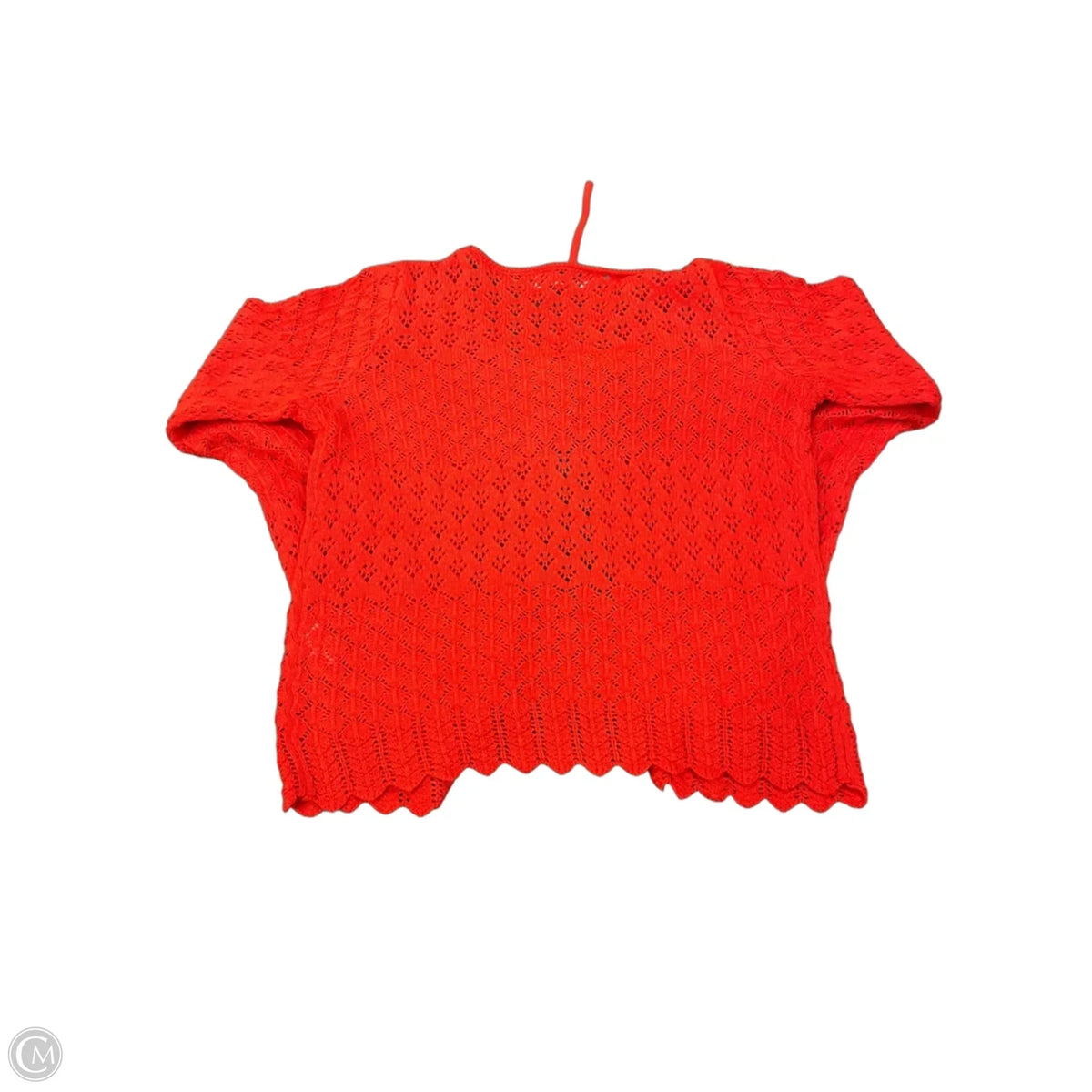 Top Long Sleeve By Willow & Wind In Red, Size: S