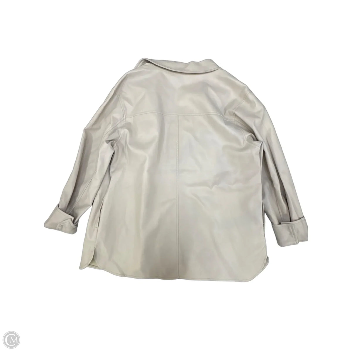 Jacket Shirt By Altard State In Tan, Size: S