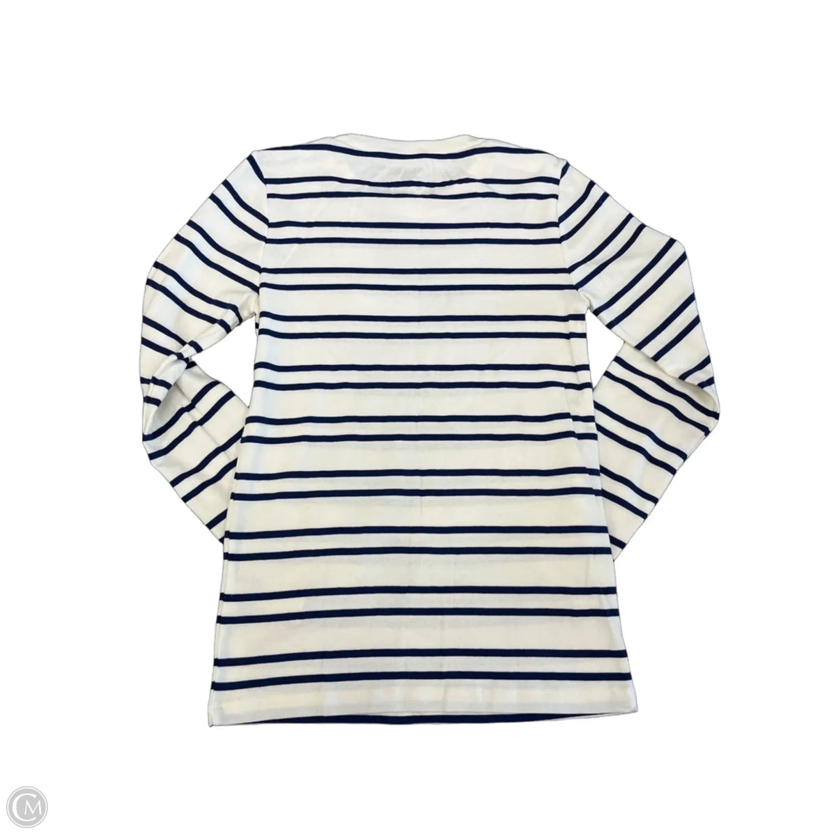 Top Long Sleeve By J. Crew In Striped Pattern, Size: M