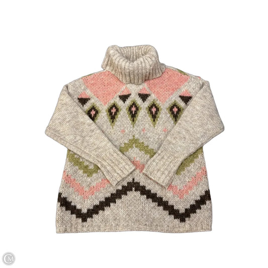 Sweater By Tribal In Tan, Size: M