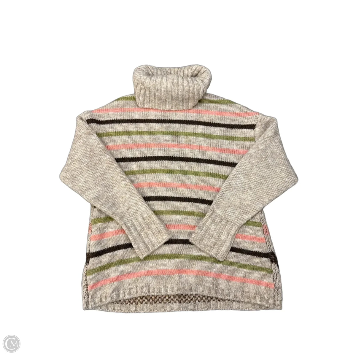 Sweater By Tribal In Tan, Size: M