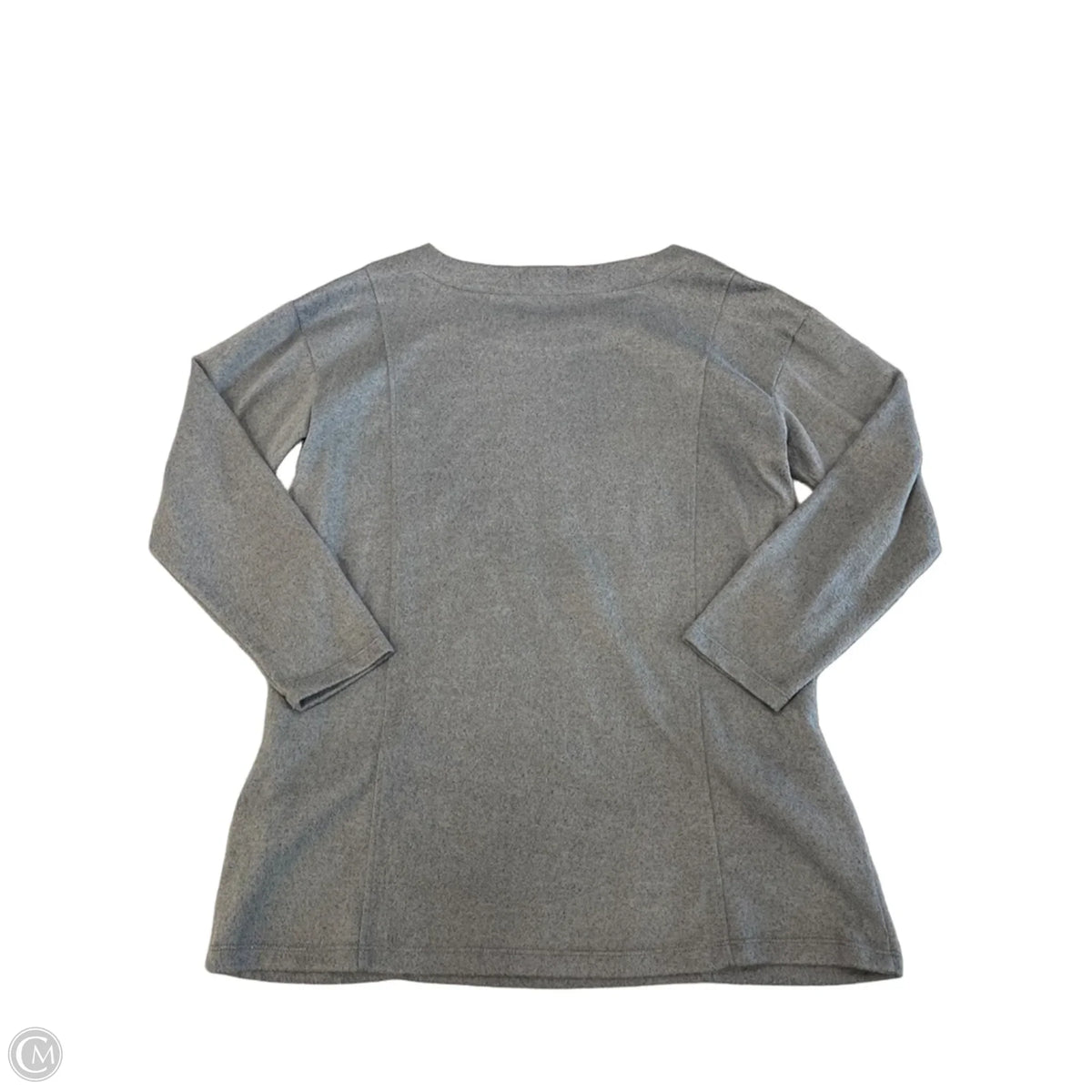 Top Long Sleeve By Christopher And Banks In Blue, Size: L