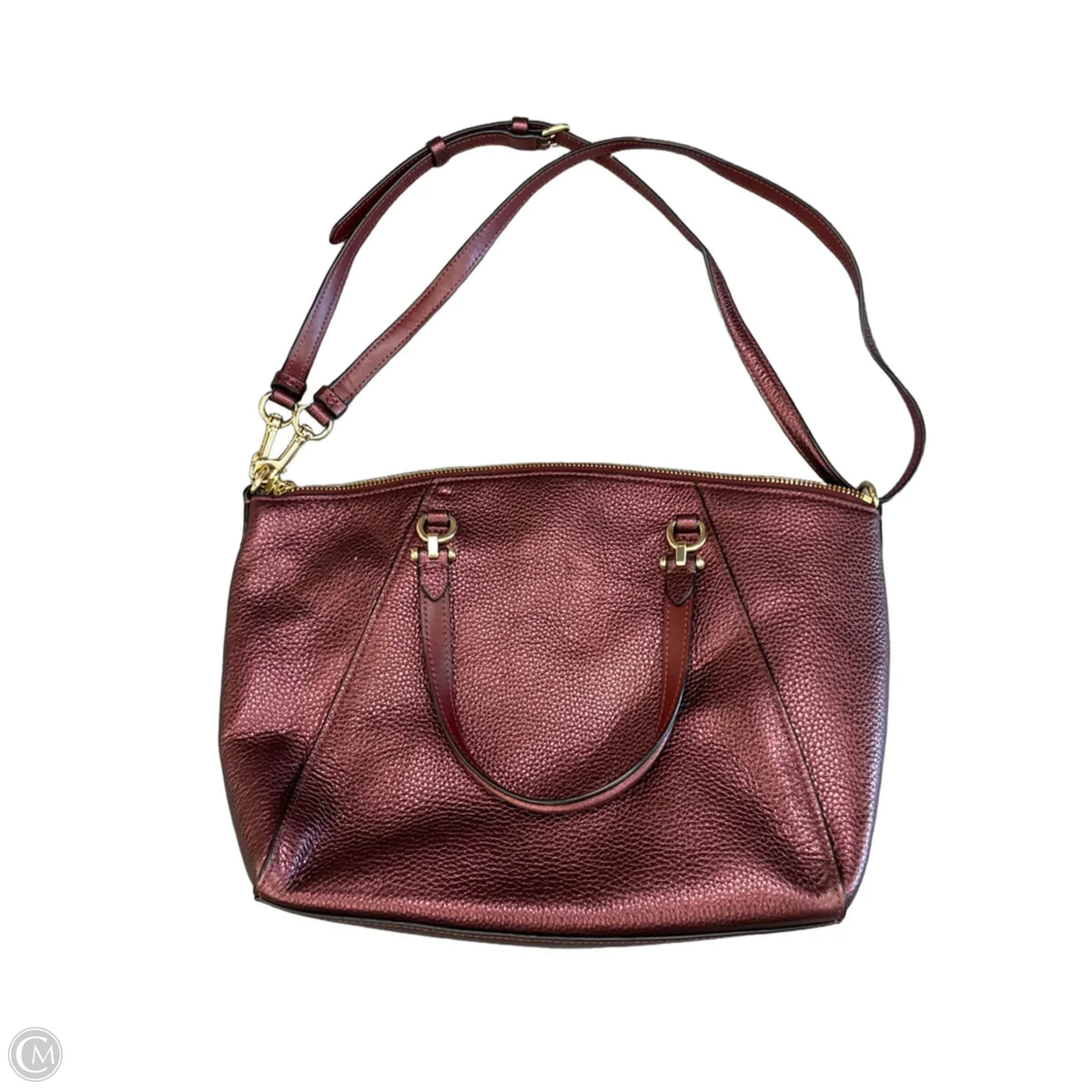 Crossbody Designer By Coach, Size: Medium