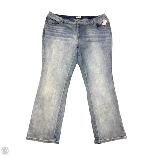 Jeans Boot Cut By Maurices In Blue Denim, Size: 24