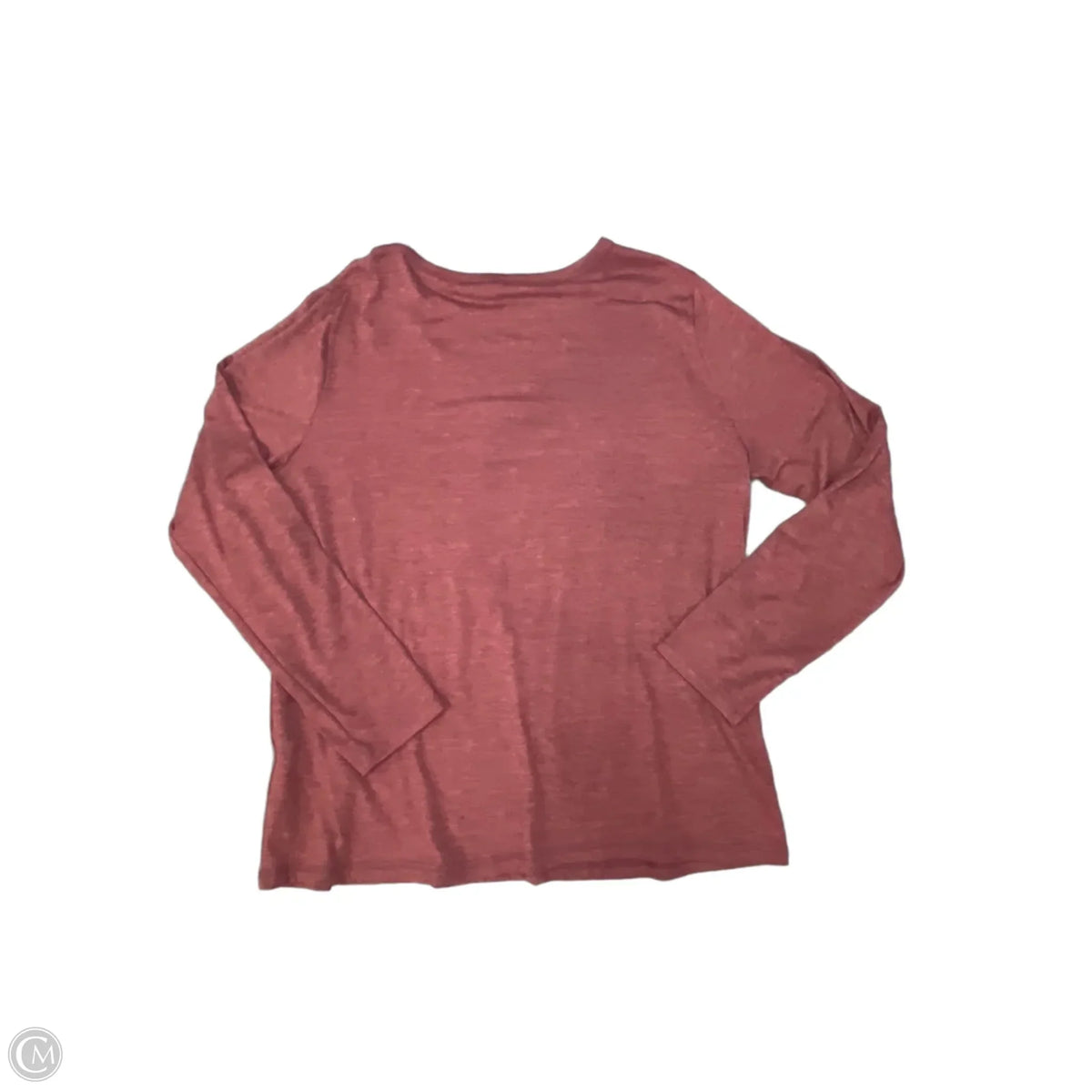 Top Long Sleeve By Automet In Red, Size: 2x
