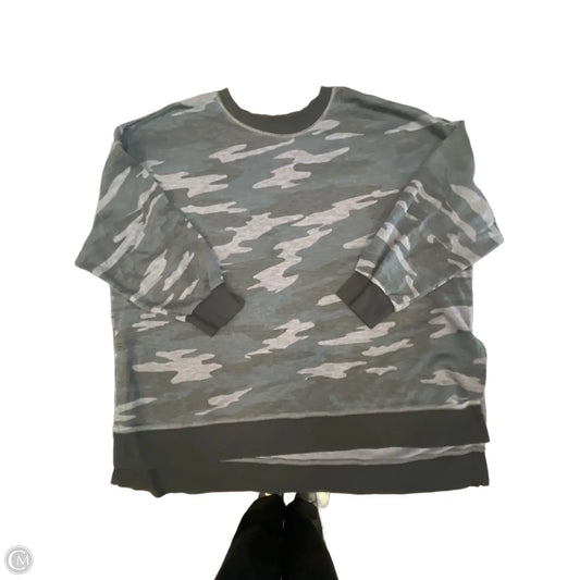 Sweatshirt Crewneck By Old Navy In Camouflage Print, Size: 3x