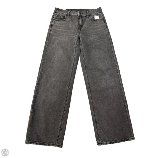 Jeans Wide Leg By American Eagle In Grey Denim, Size: 0