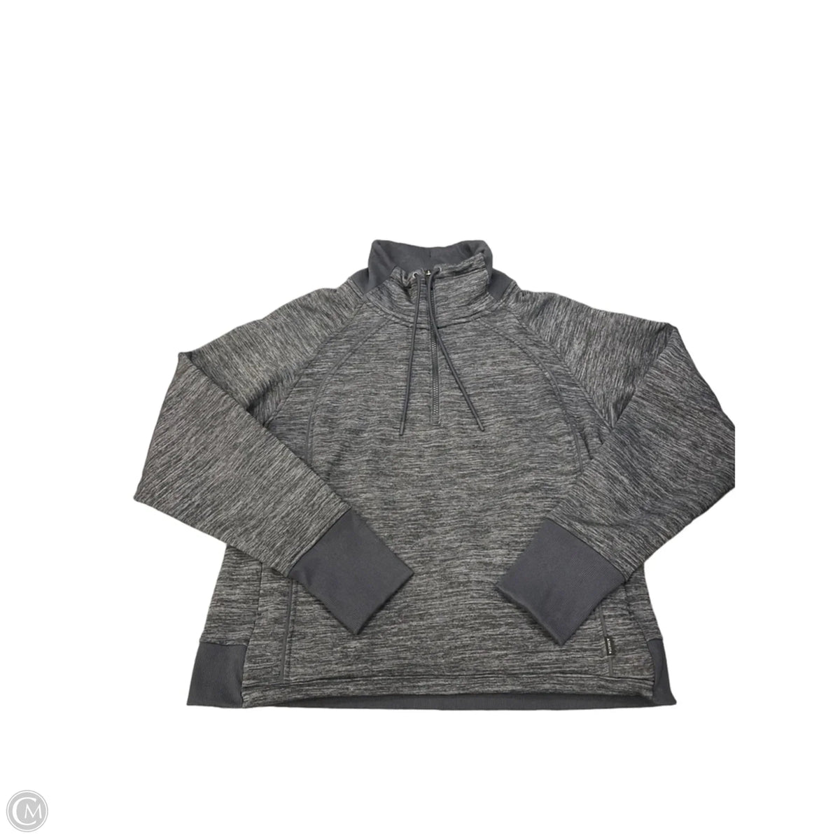 Athletic Sweatshirt Collar By Athleta In Grey, Size: M