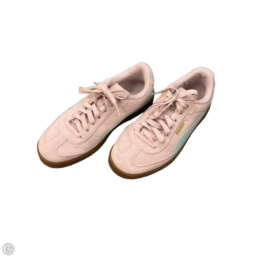 Shoes Sneakers By Puma In Pink, Size: 9