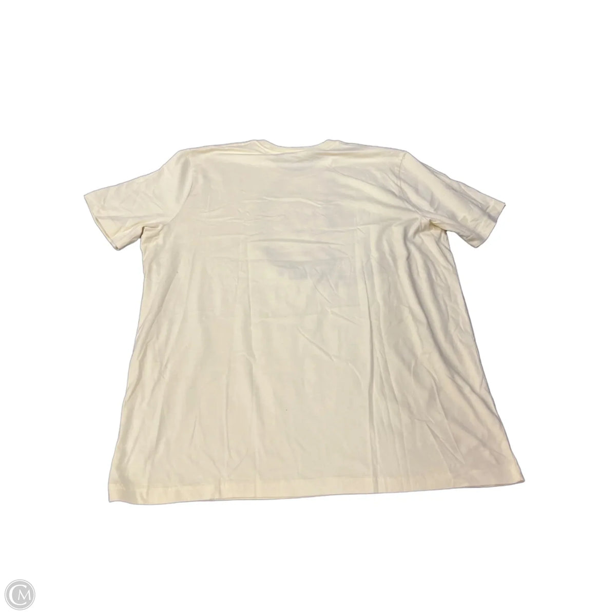 Top Short Sleeve By Clothes Mentor In Yellow, Size: 2x