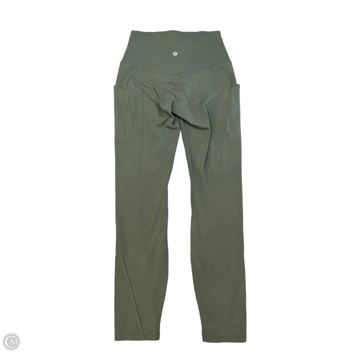 Athletic Leggings By Lululemon In Green, Size: S