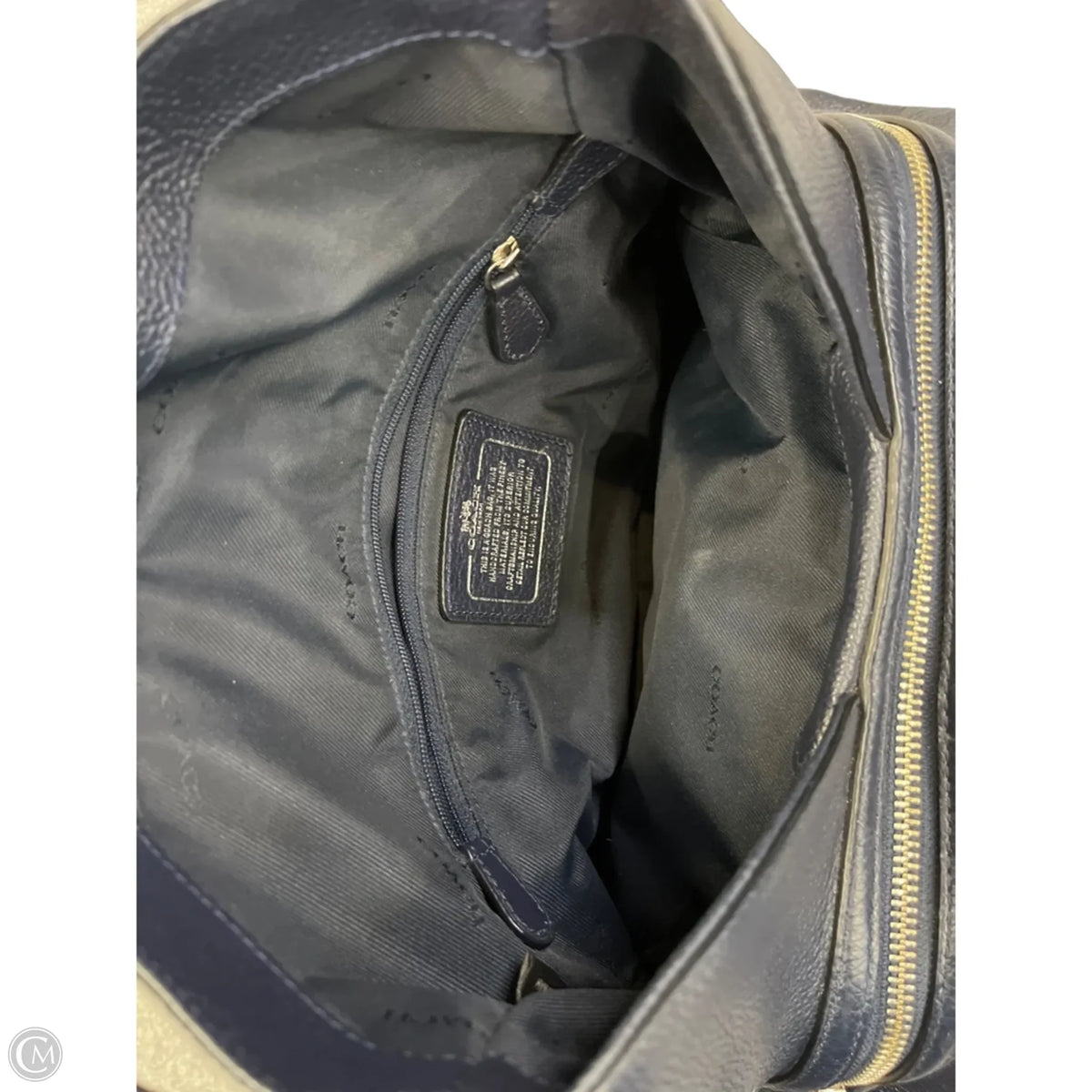 Handbag Designer By Coach, Size: Medium