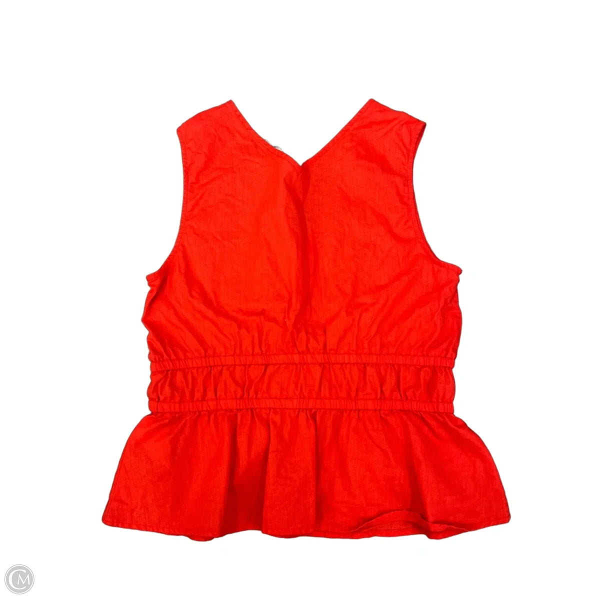 Top Sleeveless By Gap In Red, Size: S
