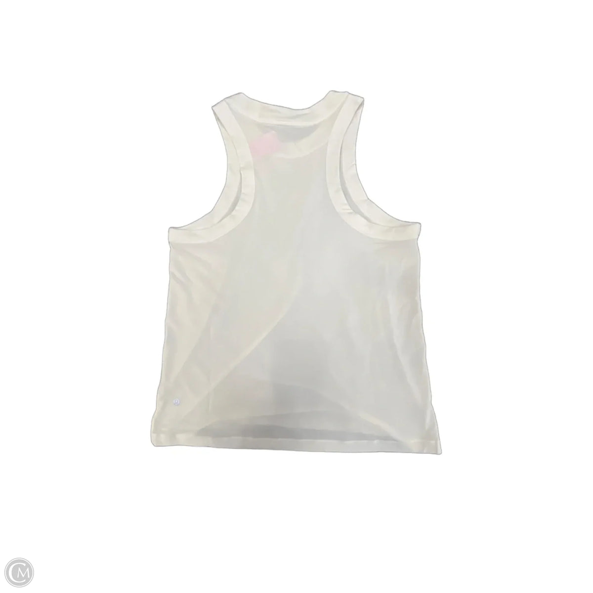 Athletic Tank Top By Lululemon In White, Size: M