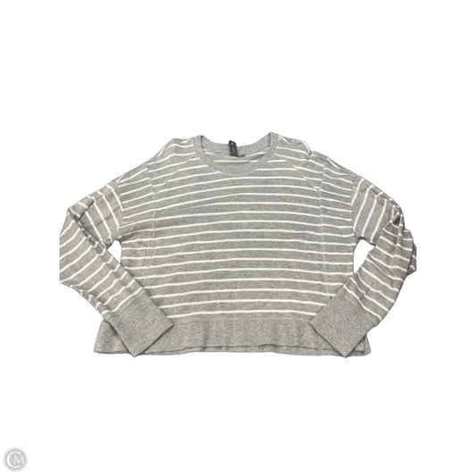 Athletic Top Long Sleeve Crewneck By Sweaty Betty In Grey, Size: L