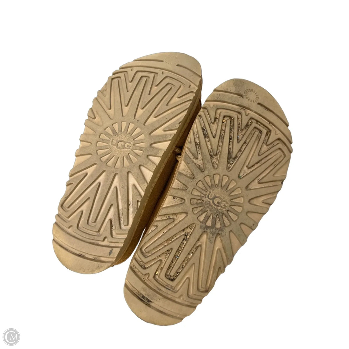 Sandals Designer By Ugg In Brown, Size: 6
