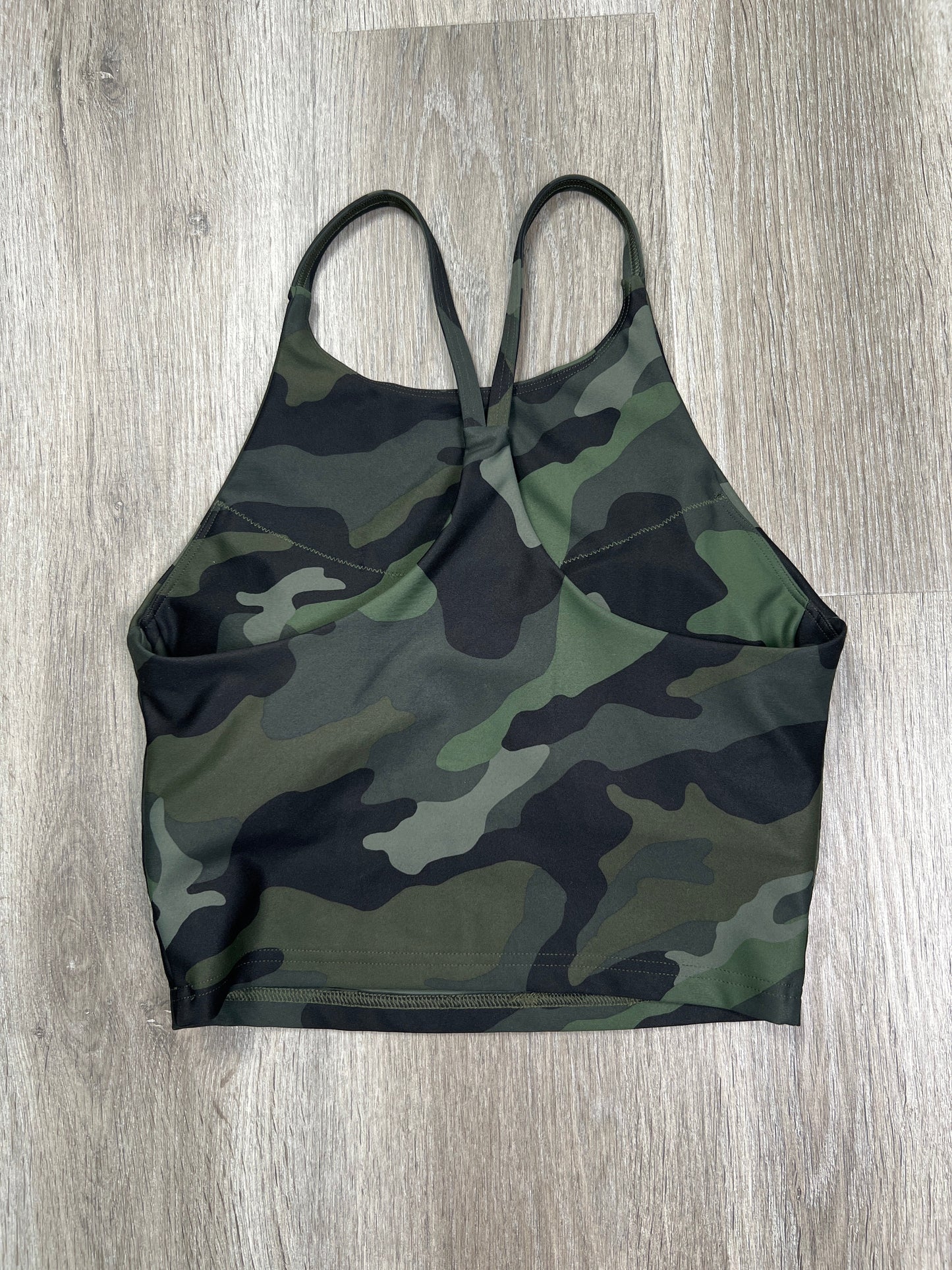 Camouflage Print Athletic Bra Old Navy, Size S
