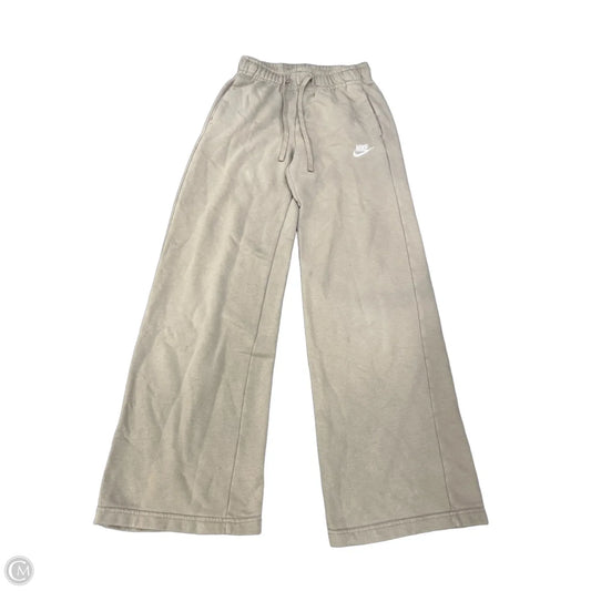 Athletic Pants By Nike Apparel In Beige, Size: Xs