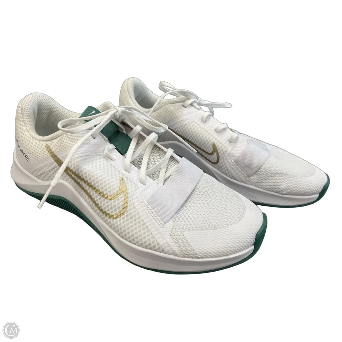 Shoes Athletic By Nike In White, Size: 10
