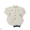 Athletic Jacket By Zyia In Ivory, Size: S