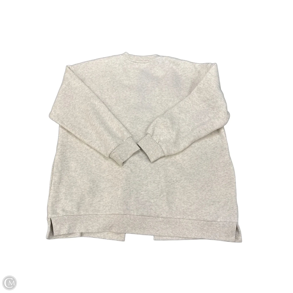 Jacket Fleece By Ssys In Grey, Size: M