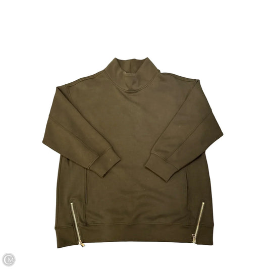 Sweatshirt Collar By Ssys In Green, Size: L