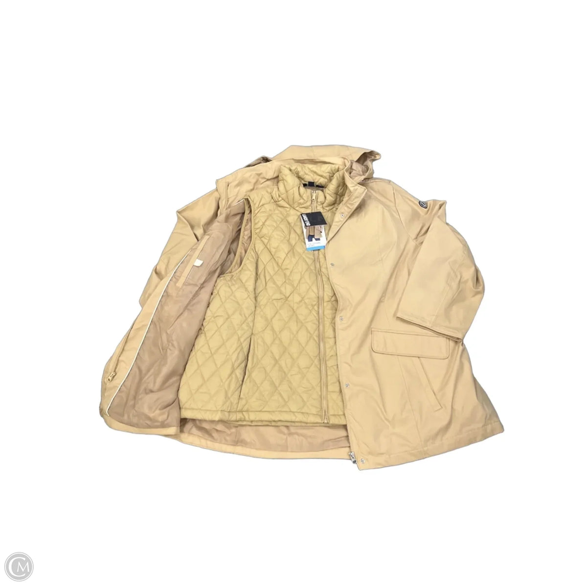 Jacket Other By Lands End In Tan, Size: 3x