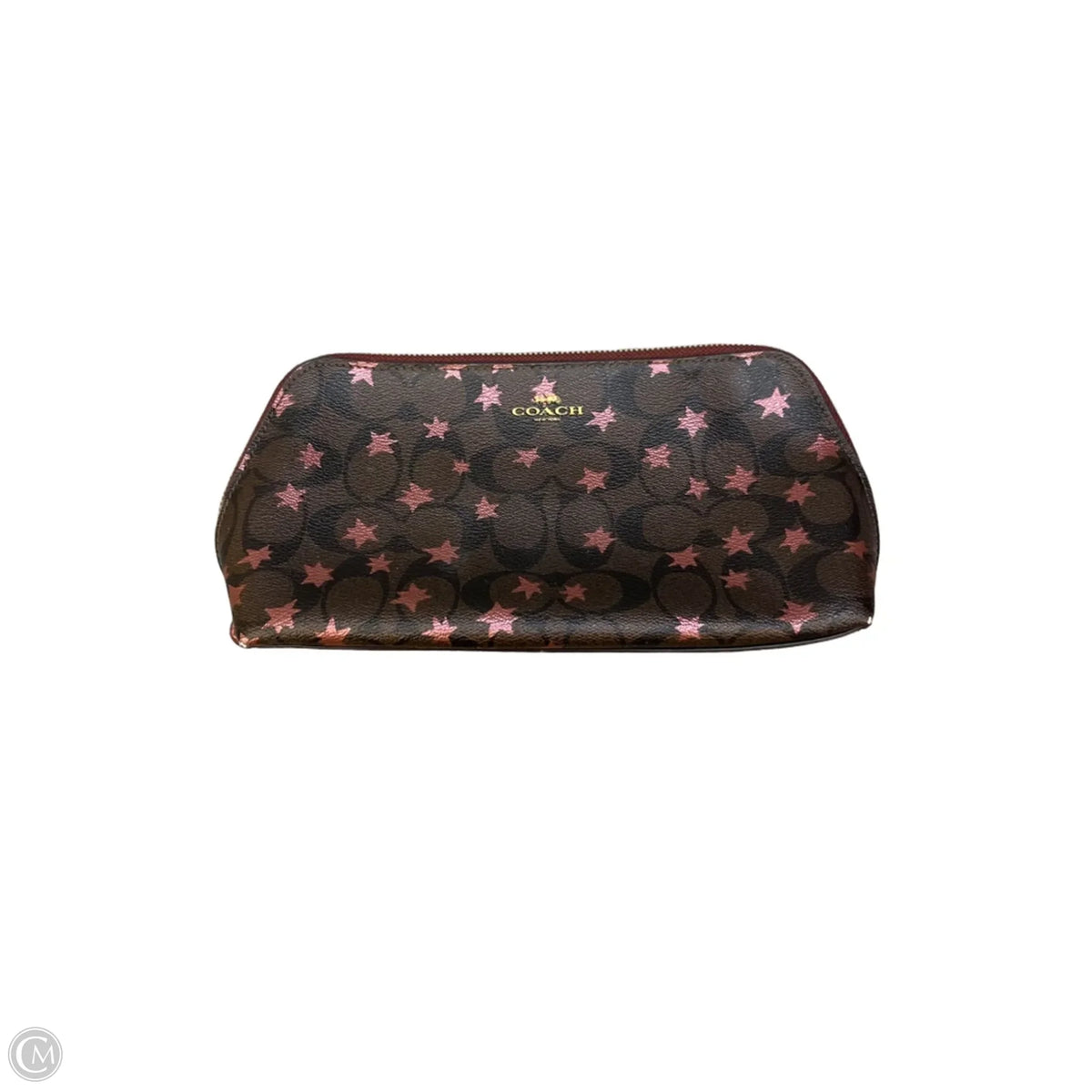 Makeup Bag Designer By Coach, Size: Medium