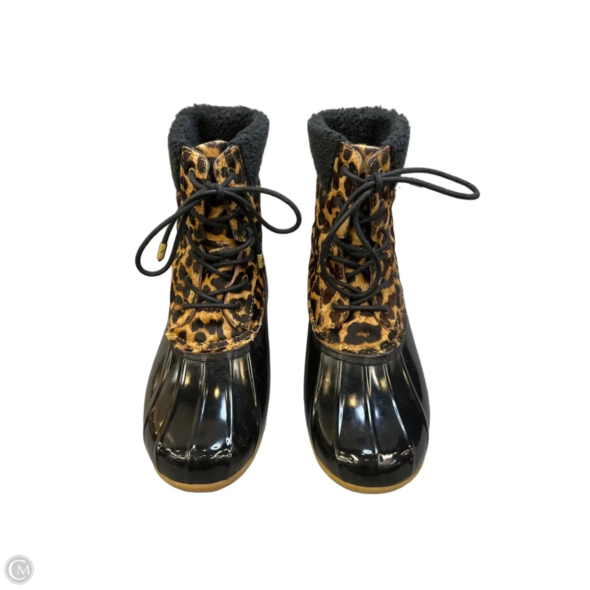 Boots Ankle Flats By Sam Edelman In Animal Print, Size: 7