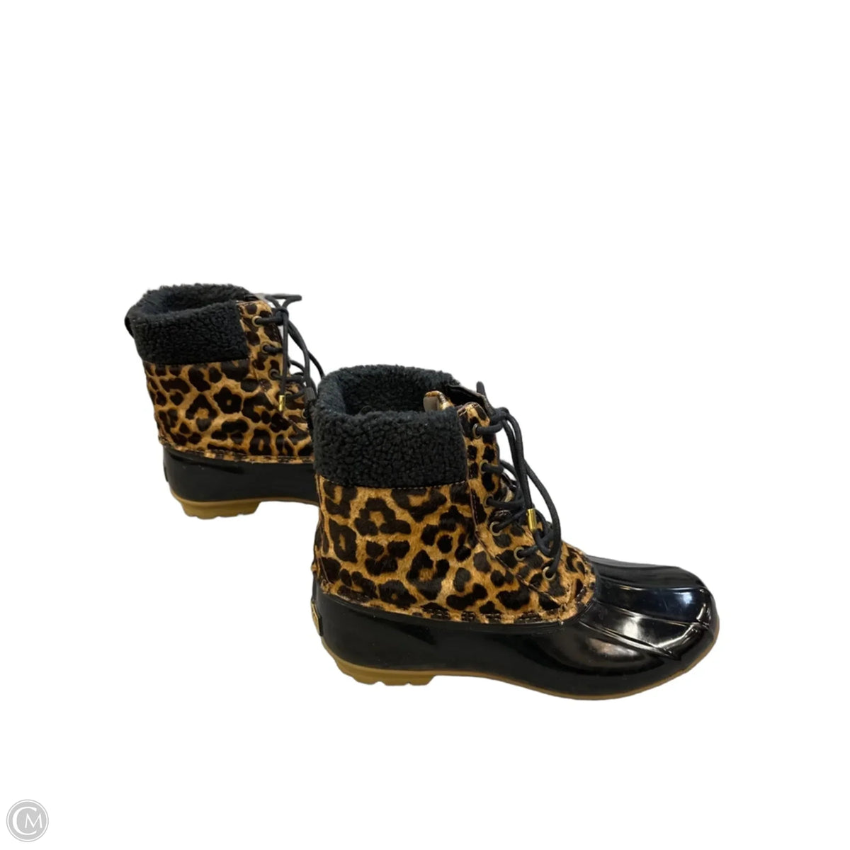 Boots Ankle Flats By Sam Edelman In Animal Print, Size: 7
