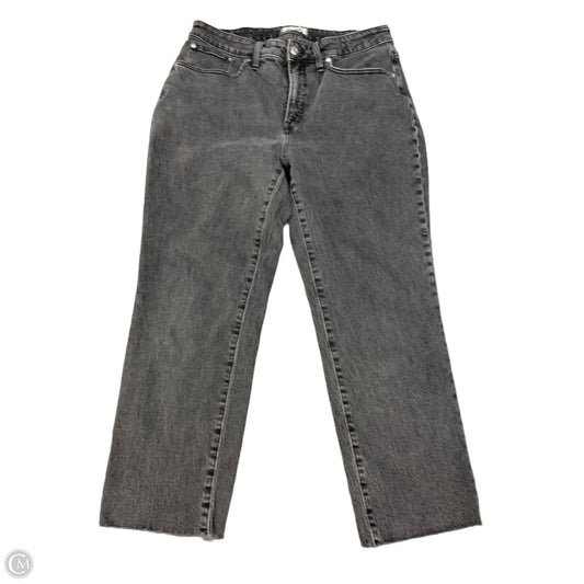 Jeans Straight By Madewell In Grey Denim, Size: 14