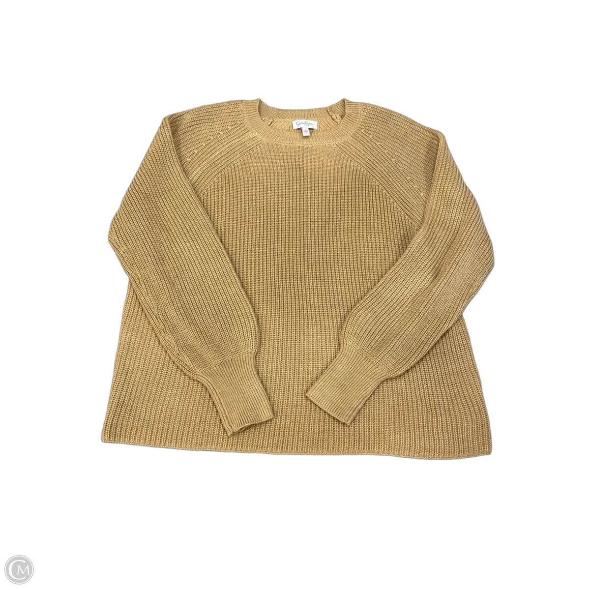 Sweater By Jessica Simpson In Tan, Size: L