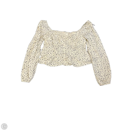 Top Long Sleeve By Aeropostale In Floral Print, Size: Xl