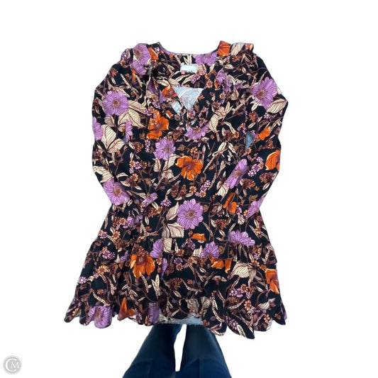 Dress Casual Short By Pilcro In Floral Print, Size: M