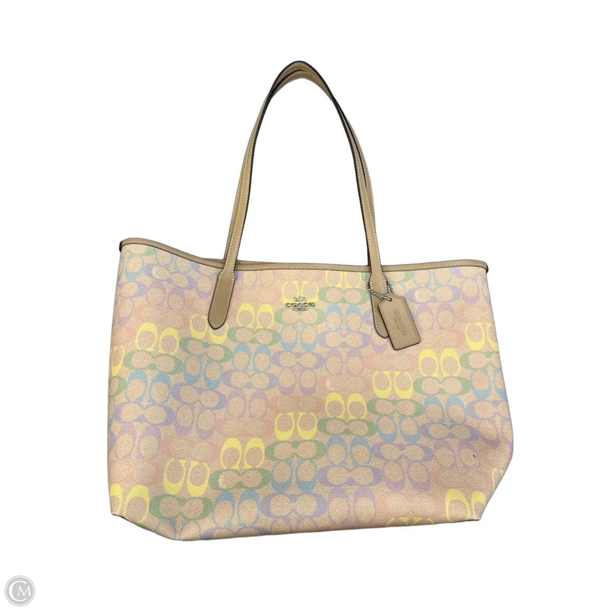 Tote Designer By Coach, Size: Large