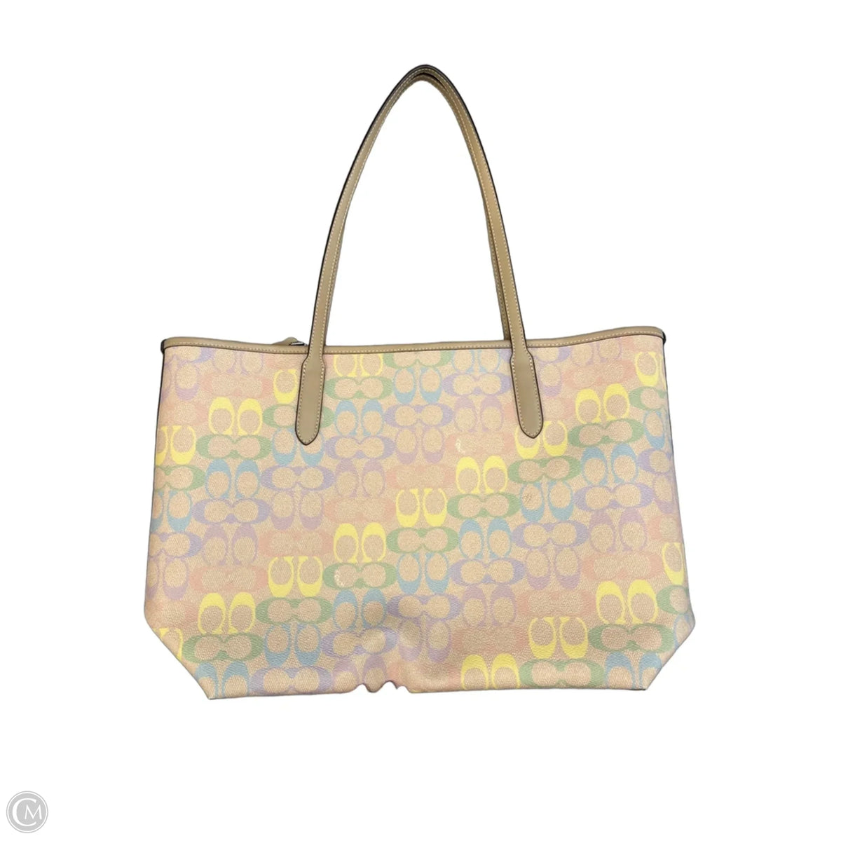 Tote Designer By Coach, Size: Large
