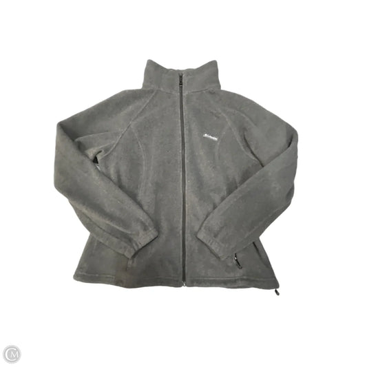 Jacket Fleece By Columbia In Grey, Size: Xl
