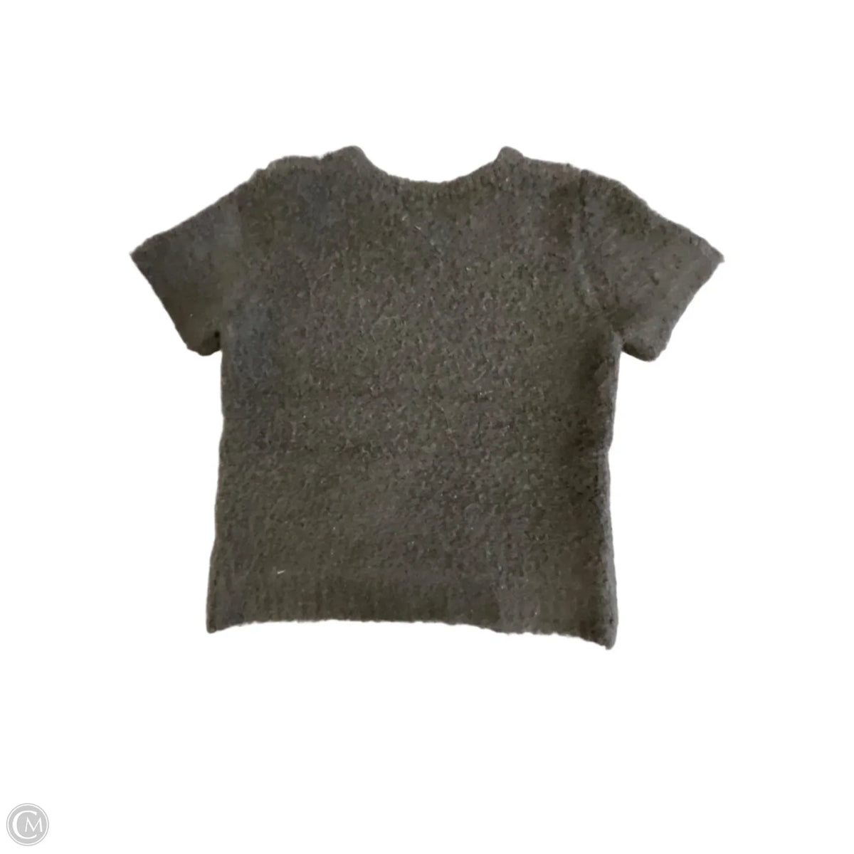Sweater Short Sleeve By Cmb In Black, Size: M