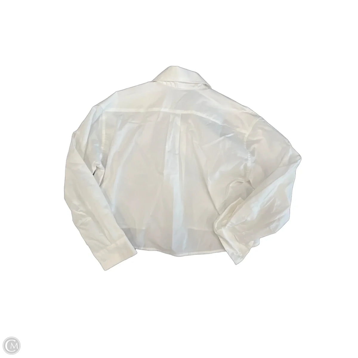 Blouse Long Sleeve By Cma In White, Size: M