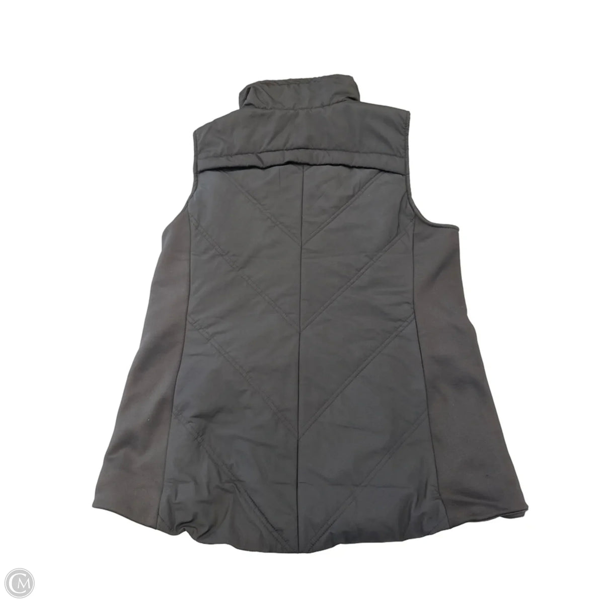 Vest Puffer & Quilted By Talbots In Black, Size: Mp