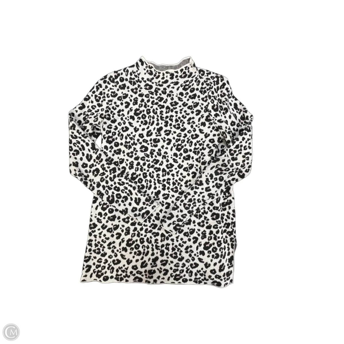 Sweater By Loft In Leopard Print, Size: Xs