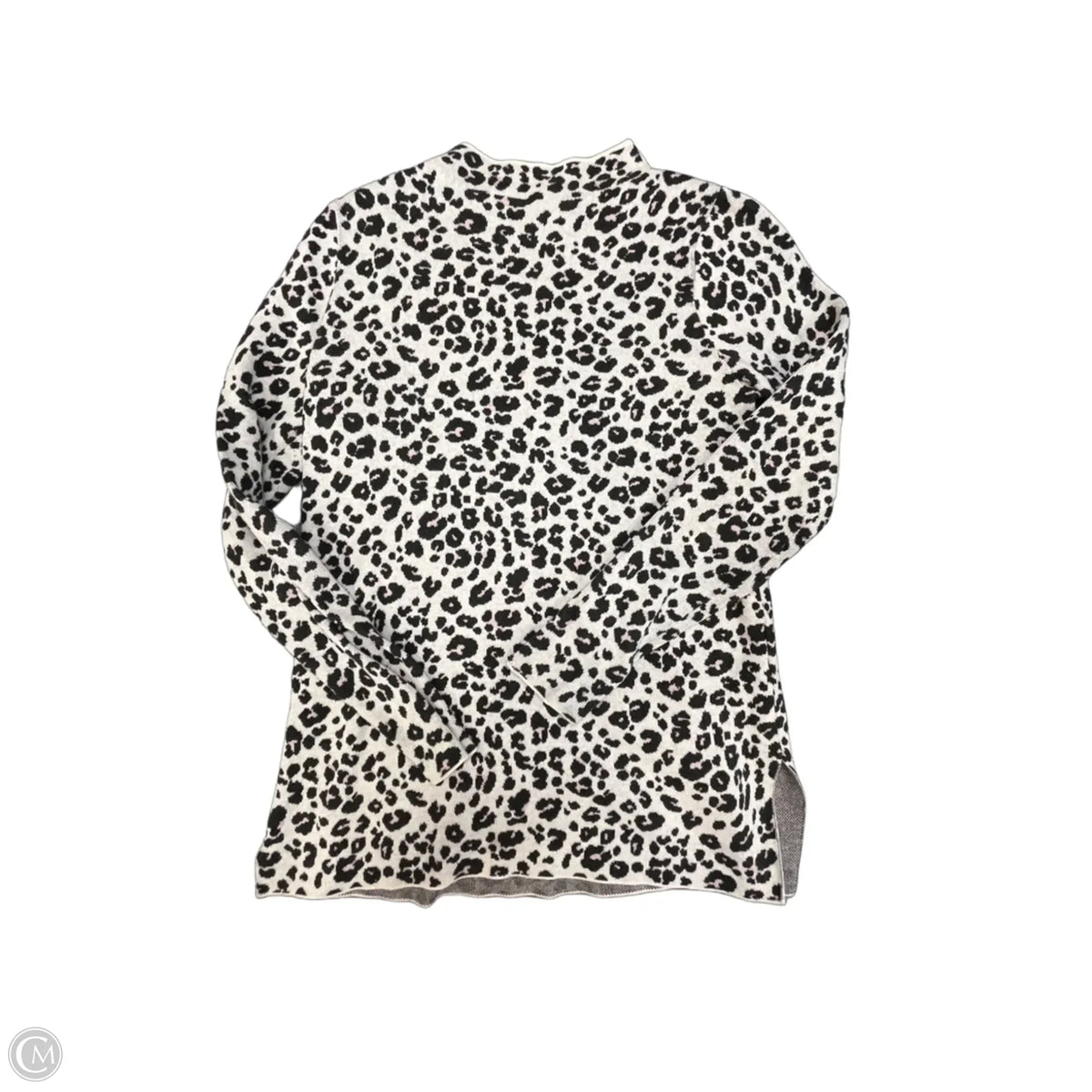 Sweater By Loft In Leopard Print, Size: Xs