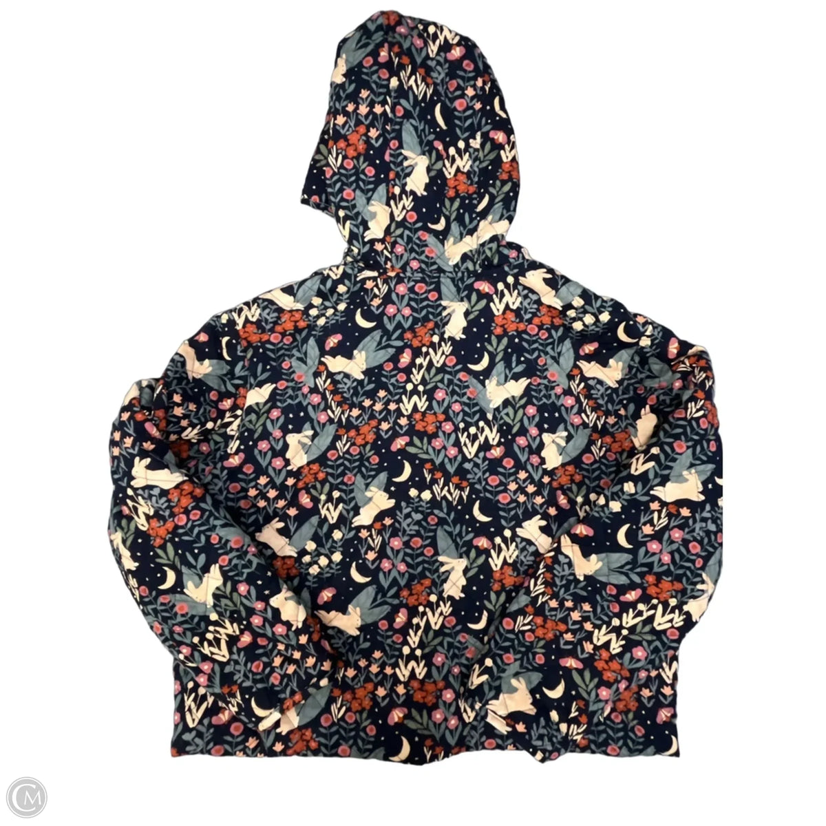 Jacket Puffer & Quilted By Clothes Mentor In Blue, Size: Xl