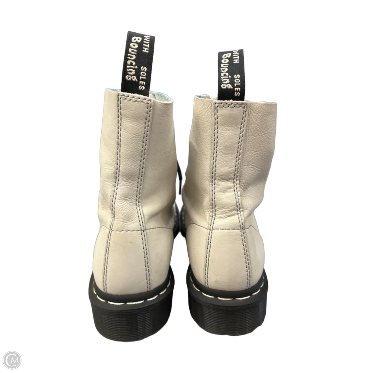 Boots Designer By Dr Martens In White, Size: 7