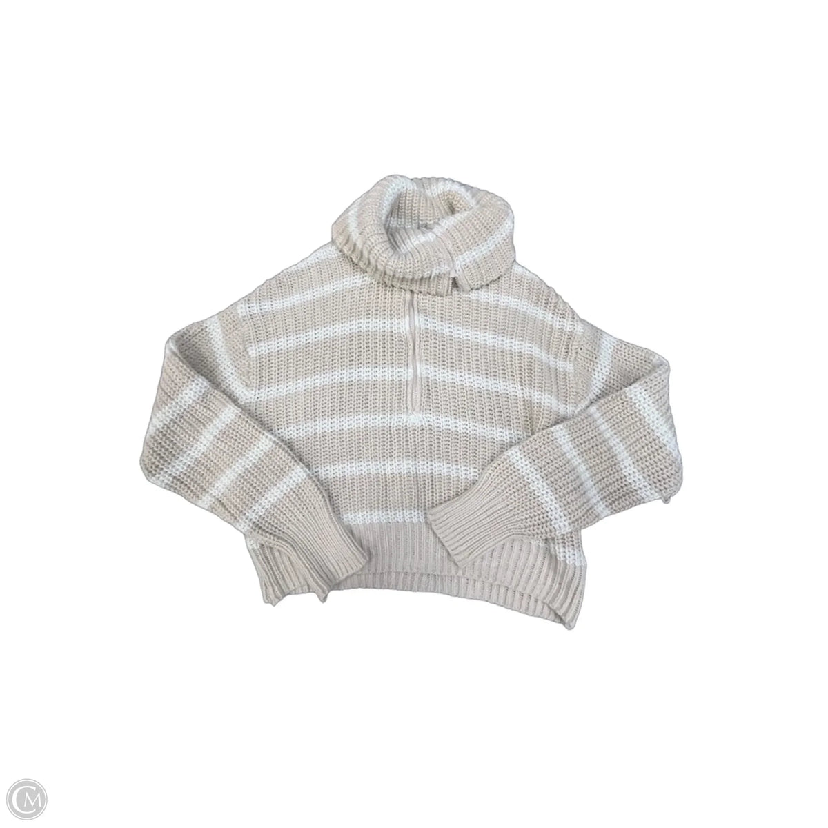 Sweater By American Eagle In Striped Pattern, Size: L