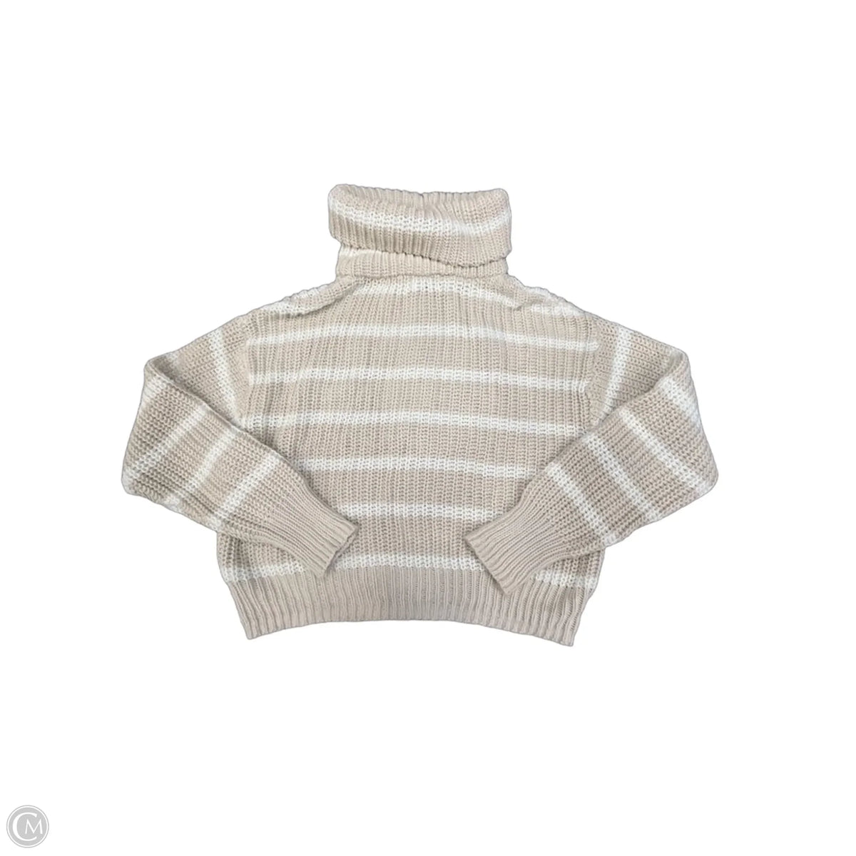 Sweater By American Eagle In Striped Pattern, Size: L