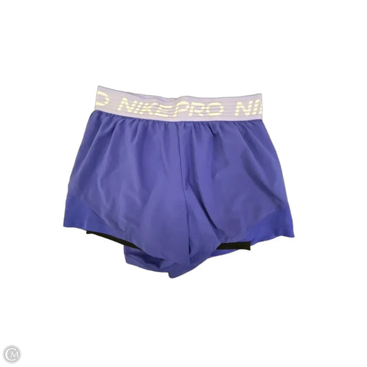 Athletic Shorts By Nike Apparel In Blue, Size: M