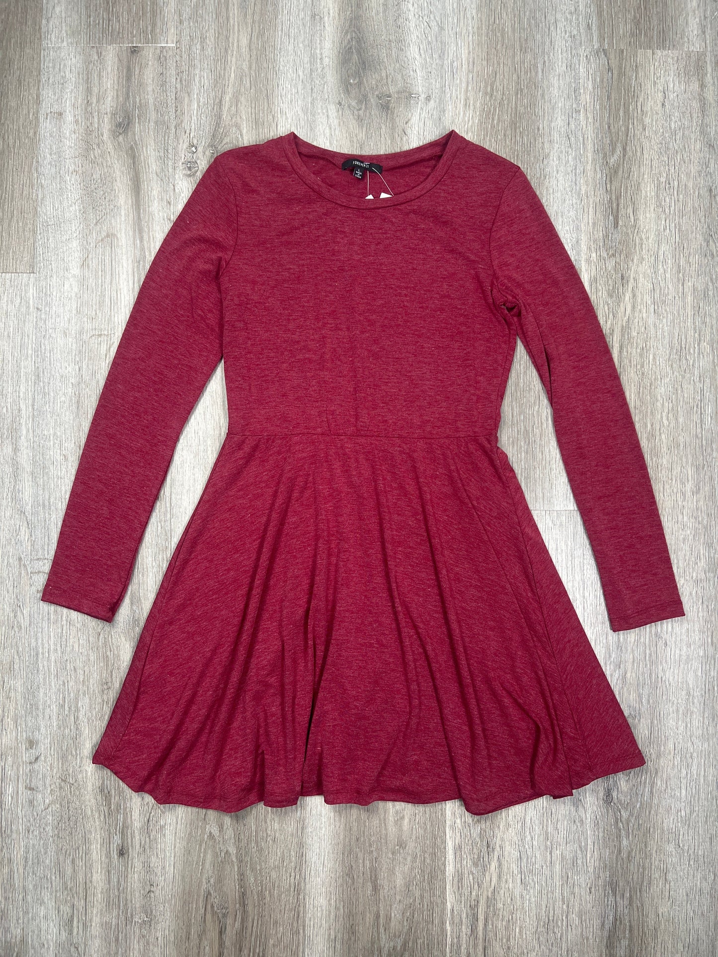 Pink Dress Casual Short Forever 21, Size L