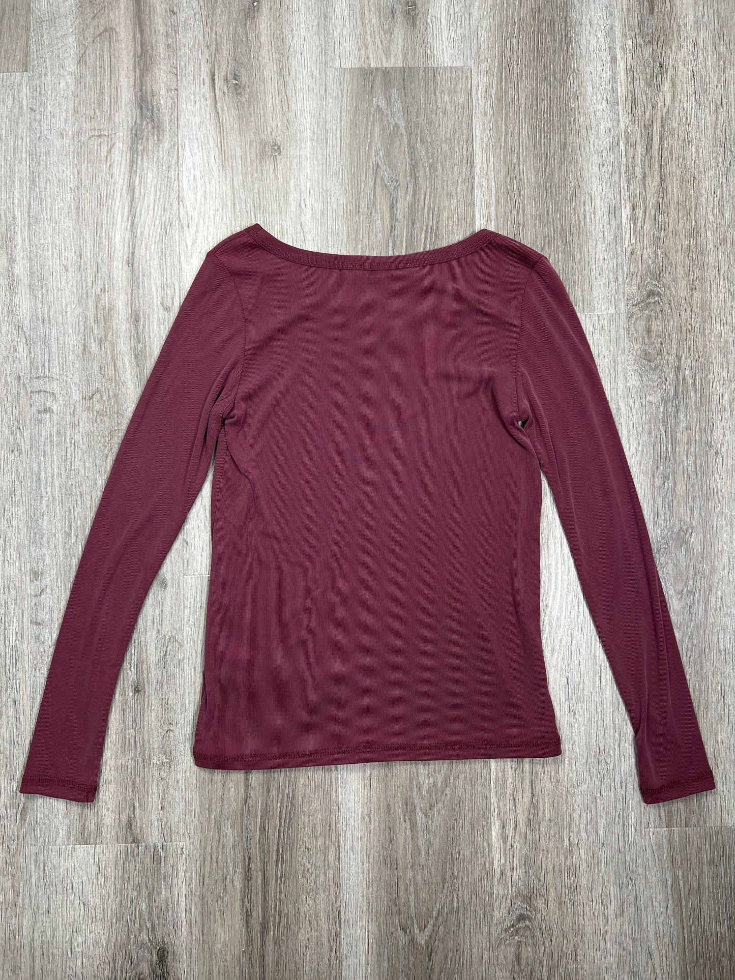 Mauve Top Long Sleeve By Together, Size S